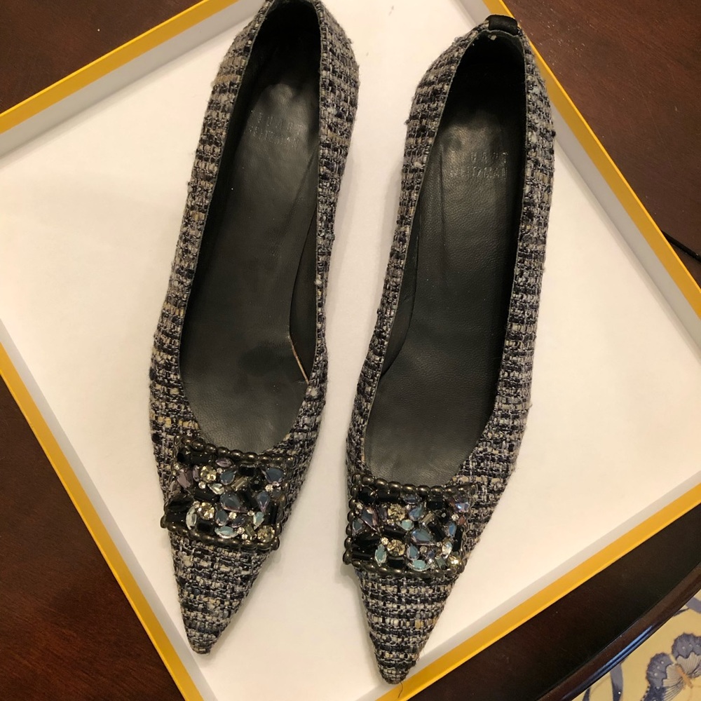 Stuart Weitzman Kitten Heel Pumps